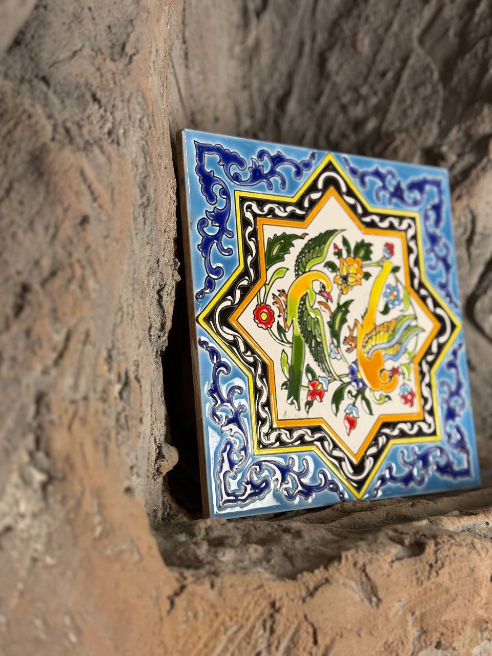 کاشی دکوراتیو سنتی هفت رنگ